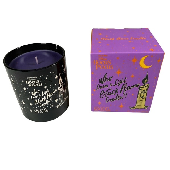 NEW COLOURPOP X DISNEY HOCUS POCUS SOL BLACK FLAME CANDLE LIMITED-EDITION - Picture 5 of 7